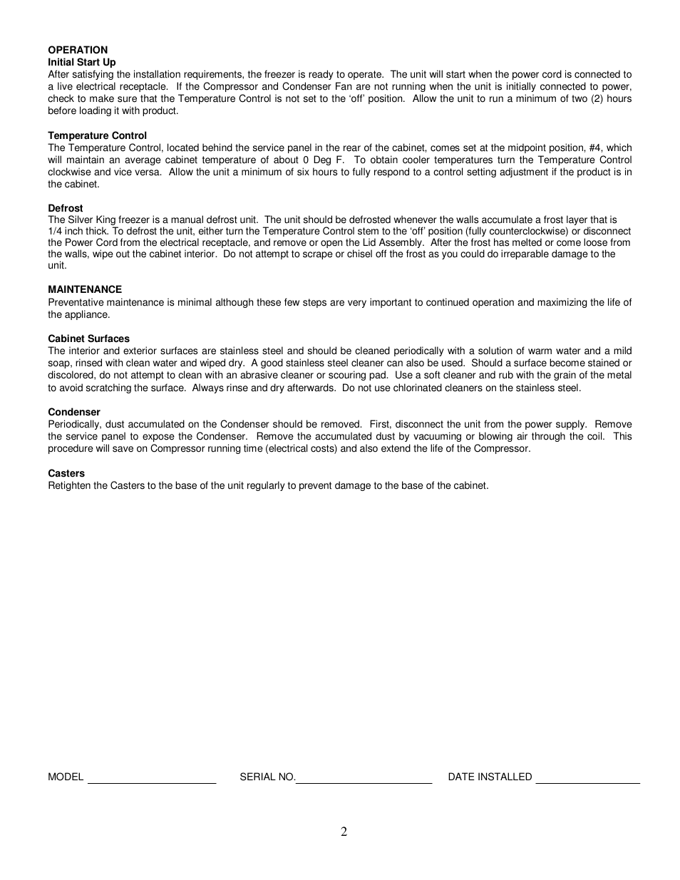 Silver King SKFS2 User Manual | Page 3 / 8