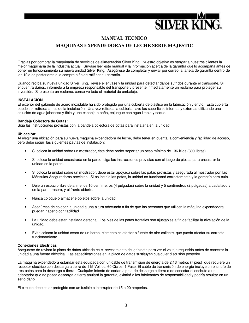 Silver King SKMAJ1 User Manual | Page 4 / 12