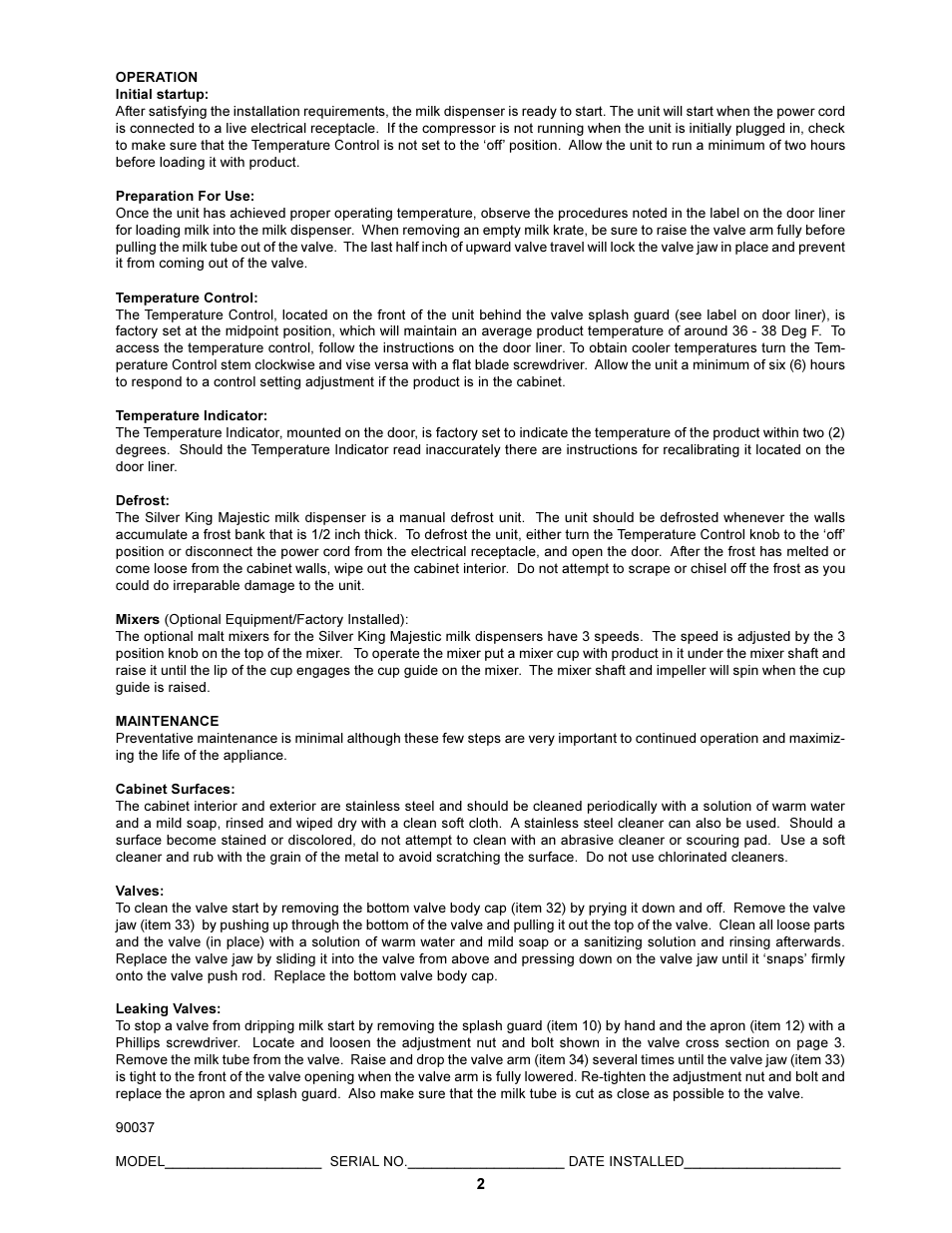 Silver King SK5MAJ User Manual | Page 3 / 12