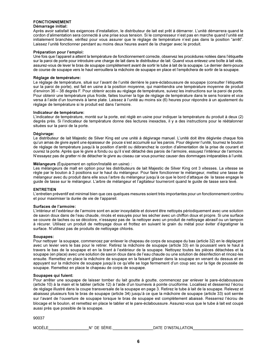 Silver King SK5MAJ User Manual | Page 7 / 12