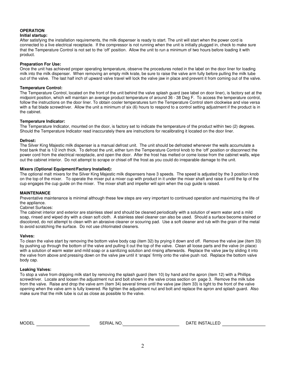 Silver King SK6MAJ User Manual | Page 3 / 12