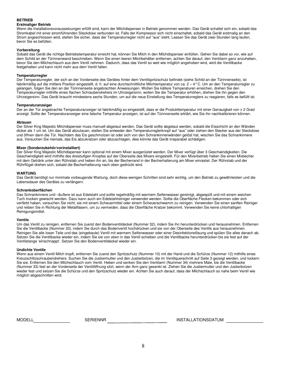 Silver King SK6MAJ User Manual | Page 9 / 12