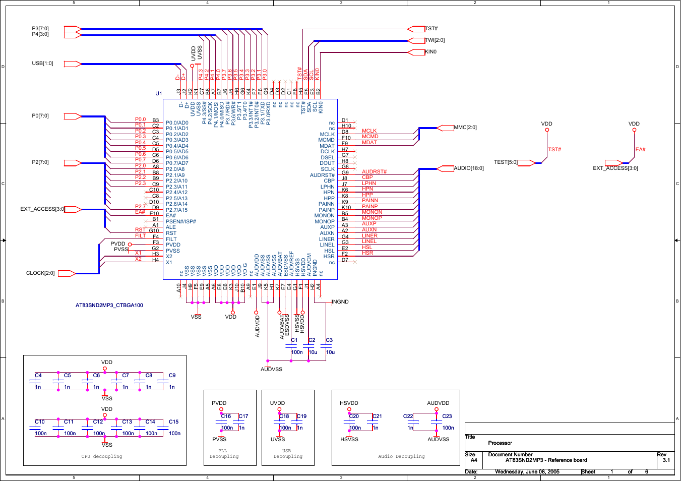 Atmel AT83SND2C MP3 User Manual | Page 60 / 66