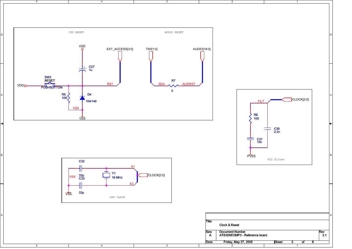 Atmel AT83SND2C MP3 User Manual | Page 62 / 66