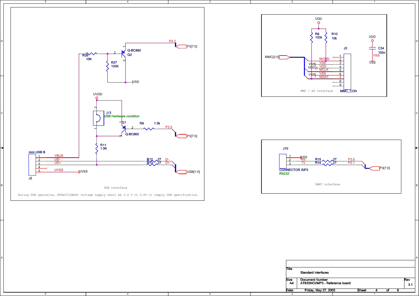 Atmel AT83SND2C MP3 User Manual | Page 63 / 66