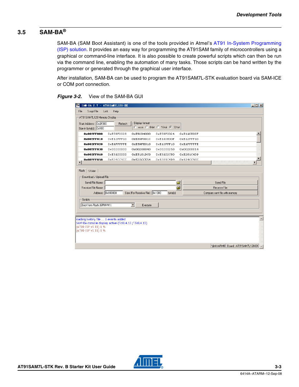 5 sam-ba, Sam-ba | Atmel AT91SAM7L-STK User Manual | Page 13 / 40