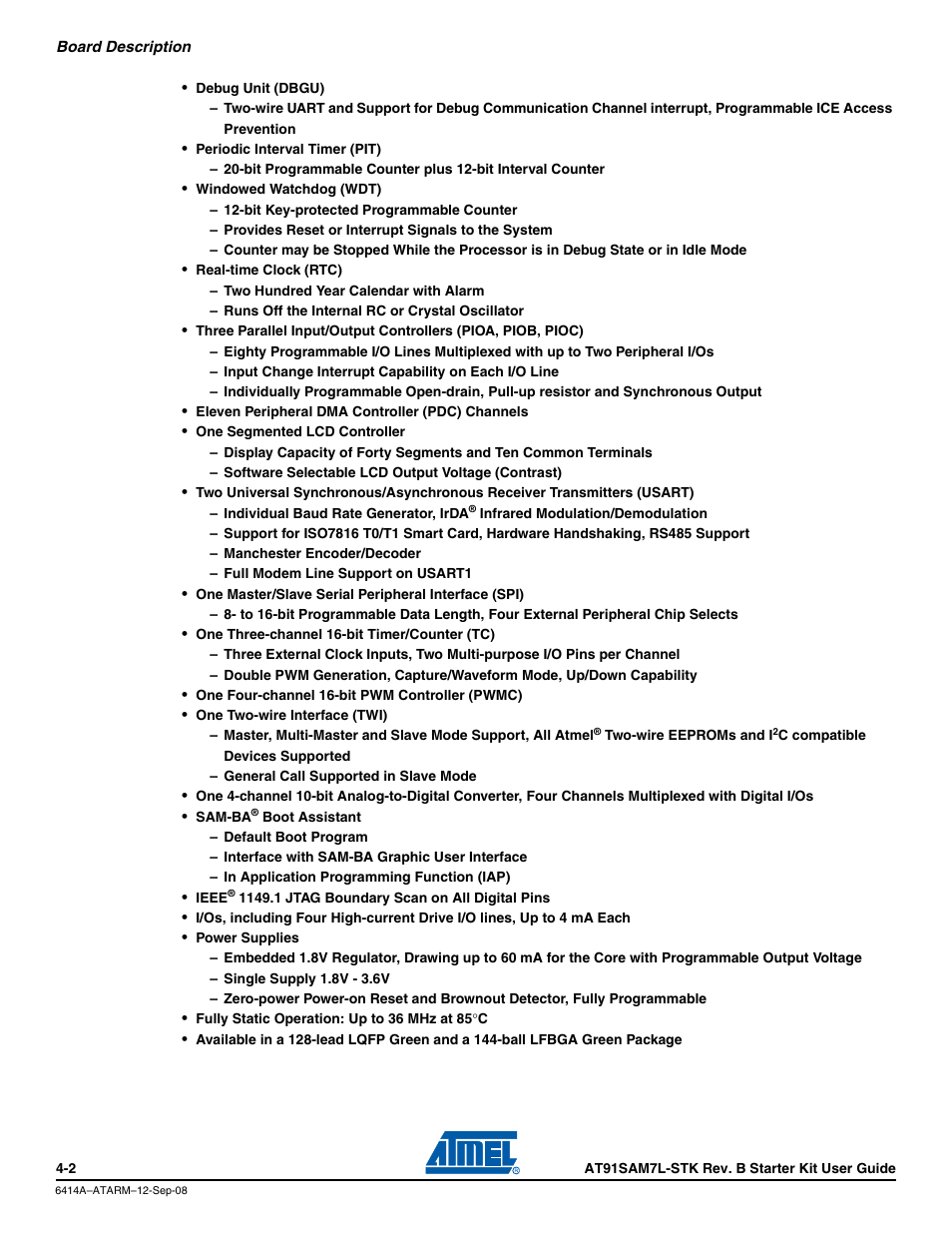 Atmel AT91SAM7L-STK User Manual | Page 16 / 40