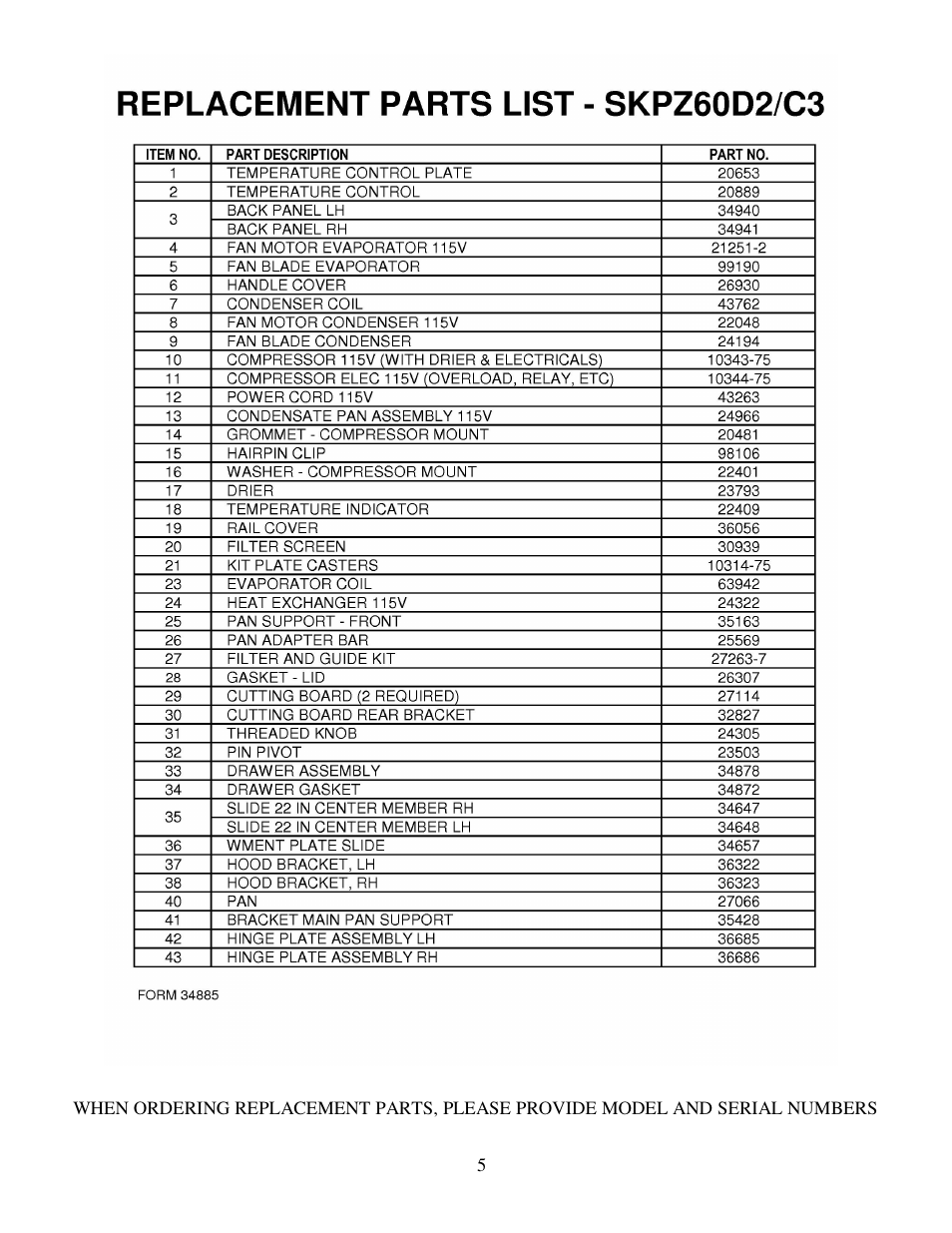 Silver King SKPZ60D2/C3 User Manual | Page 6 / 7