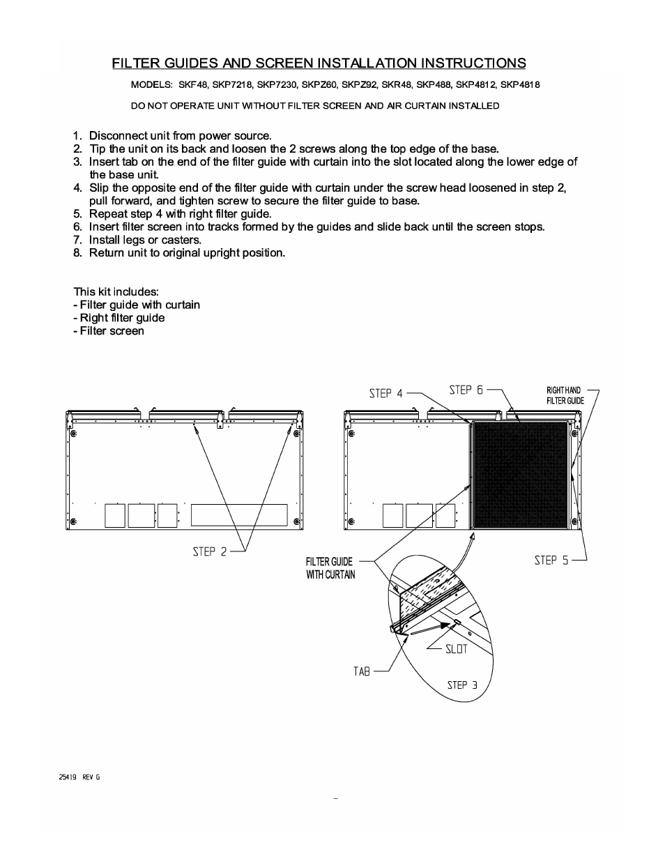 Silver King SKPZ60D2/C5 User Manual | Page 4 / 8
