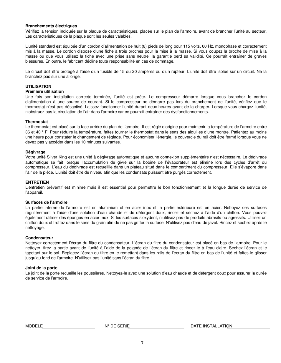 Silver King SKPZ92 User Manual | Page 8 / 14