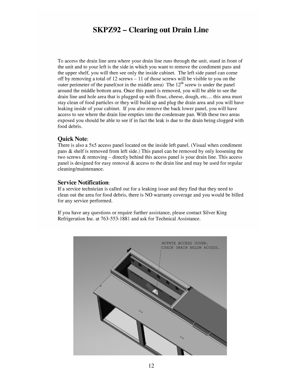 Silver King SKPZ92D1/C8 User Manual | Page 13 / 14