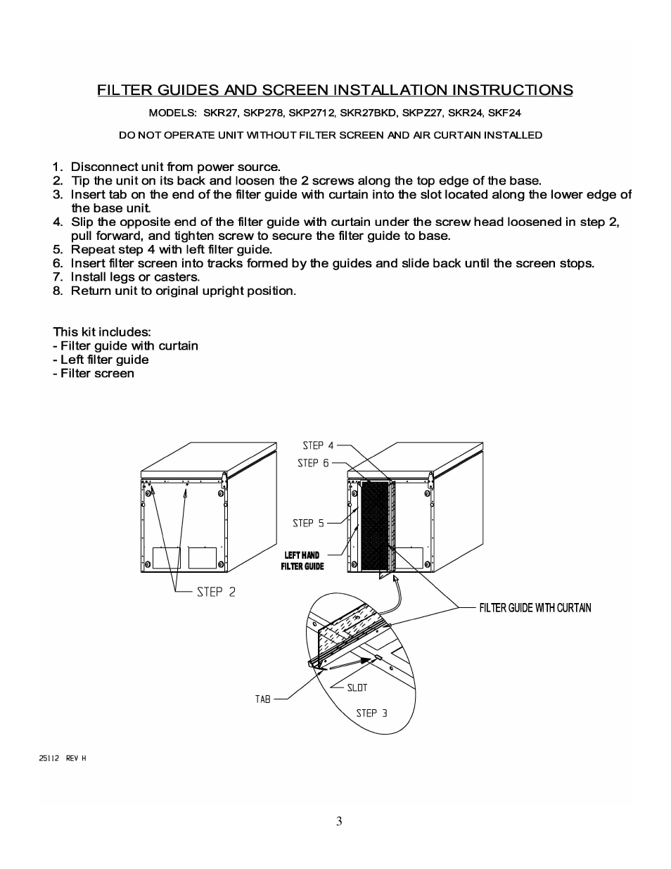Silver King SKR27 User Manual | Page 4 / 13