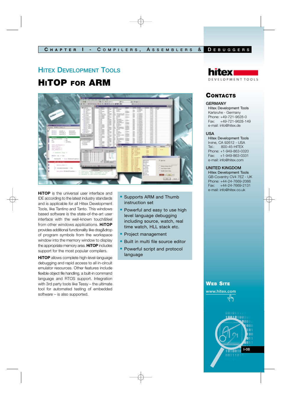 I-08 | Atmel AT91 User Manual | Page 11 / 62