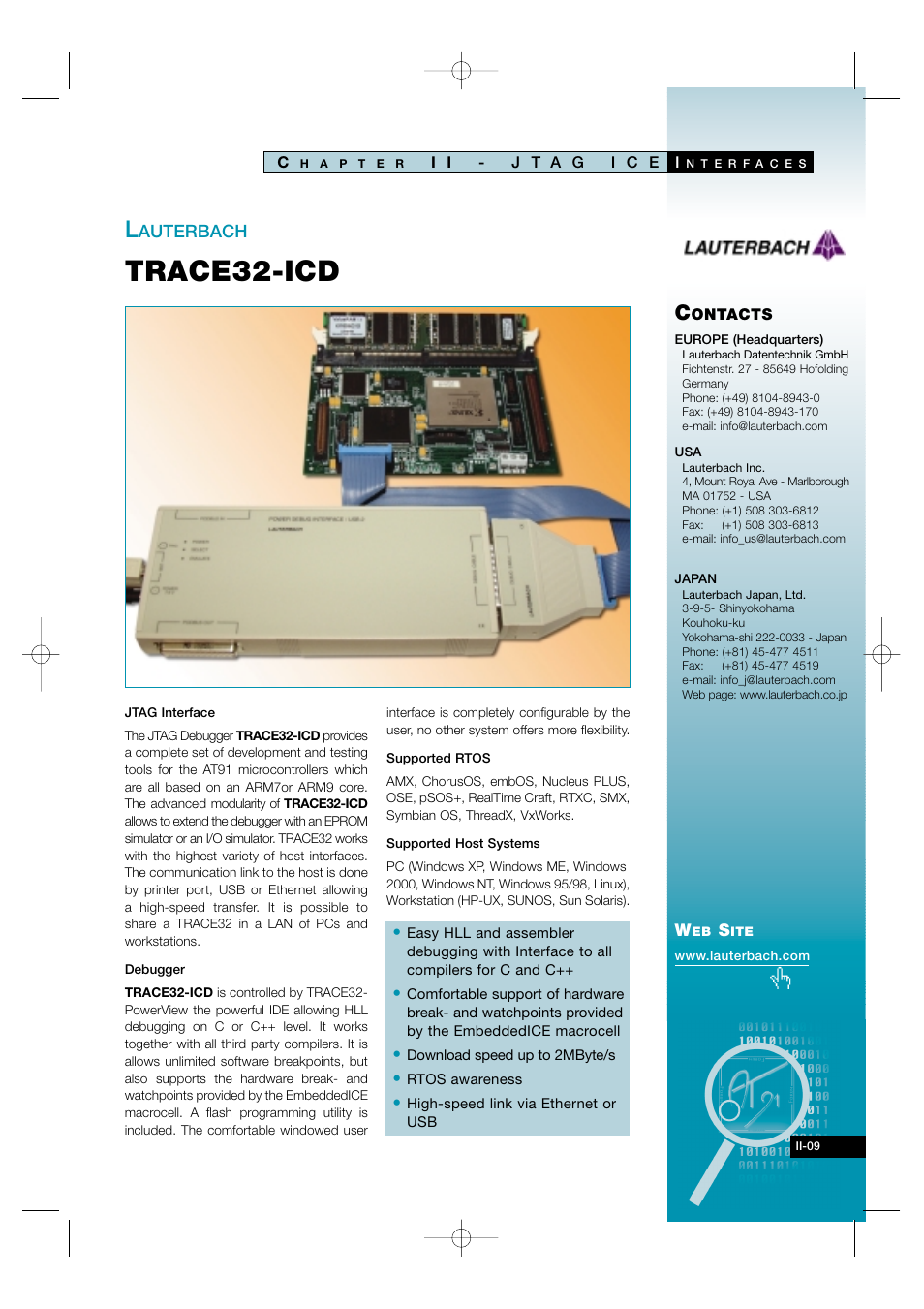 Ii-09, Trace32-icd | Atmel AT91 User Manual | Page 26 / 62