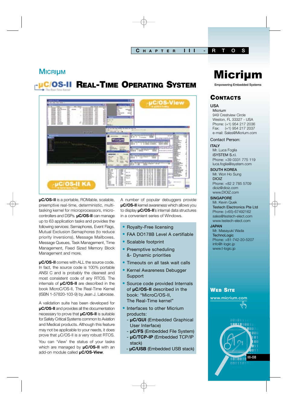 Iii-08, Perating, Ystem | Atmel AT91 User Manual | Page 37 / 62