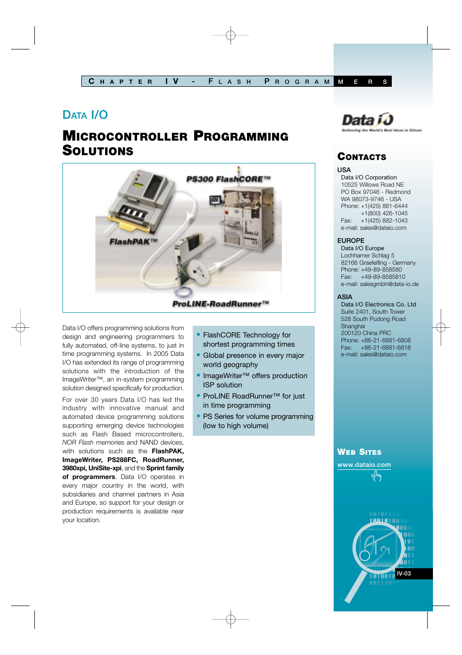 Iv-03, Icrocontroller, Rogramming | Olutions | Atmel AT91 User Manual | Page 43 / 62