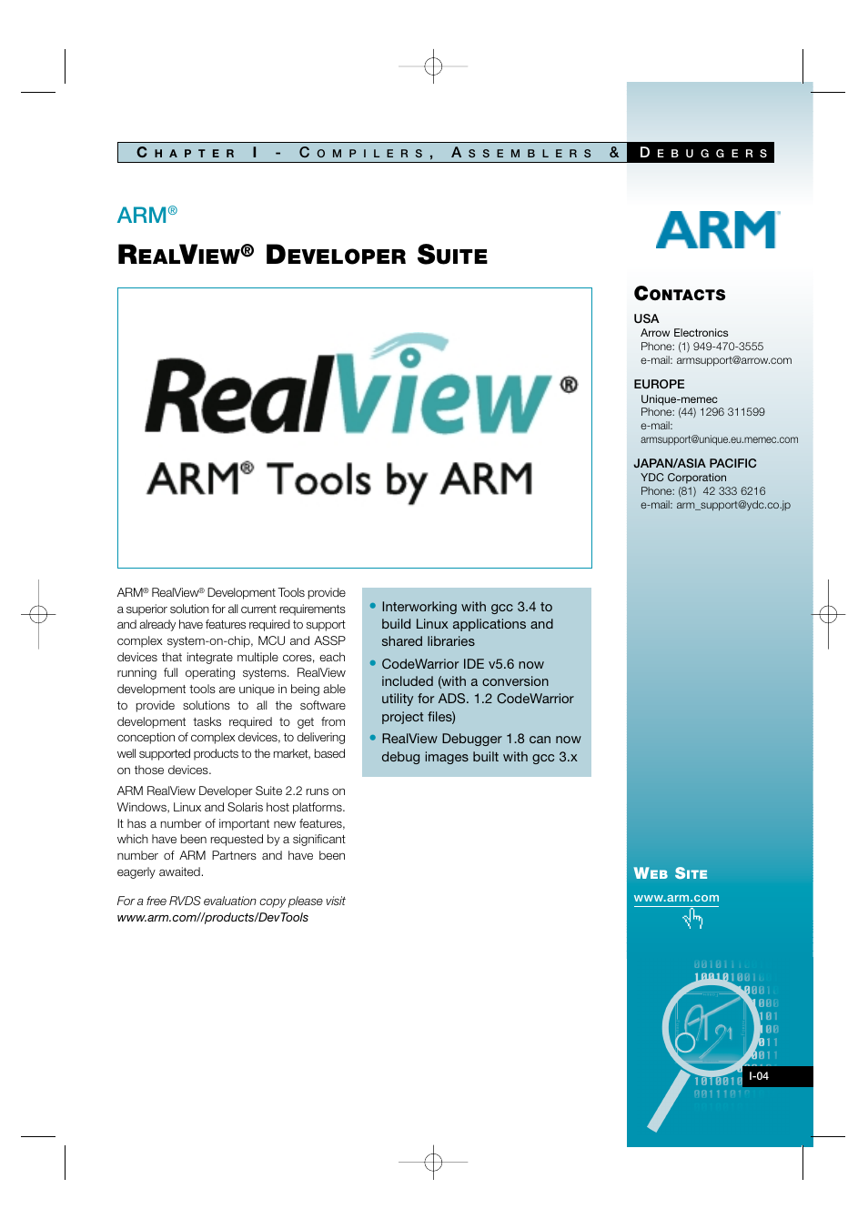 I-04, Eveloper, Uite | Atmel AT91 User Manual | Page 7 / 62