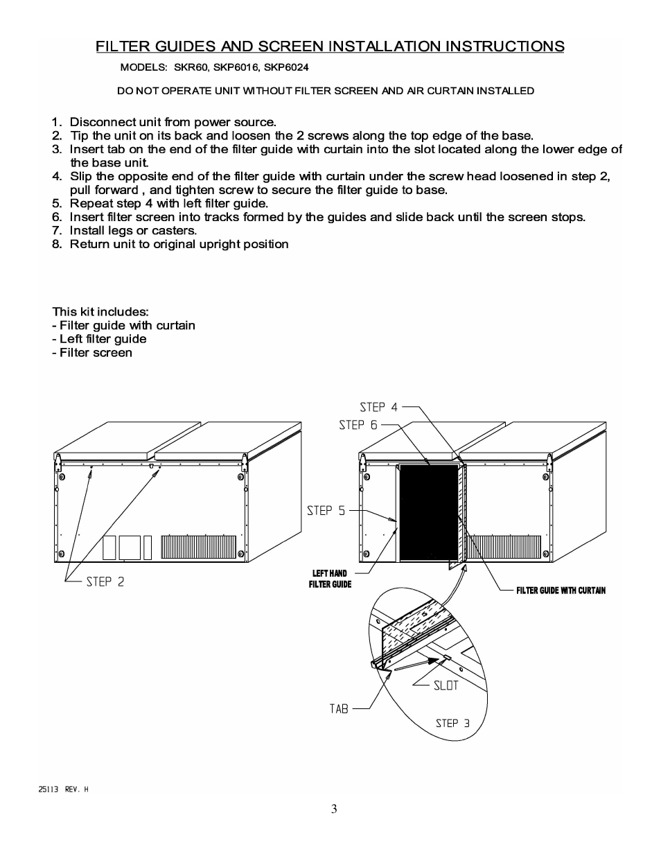 Silver King SKR60 User Manual | Page 4 / 13