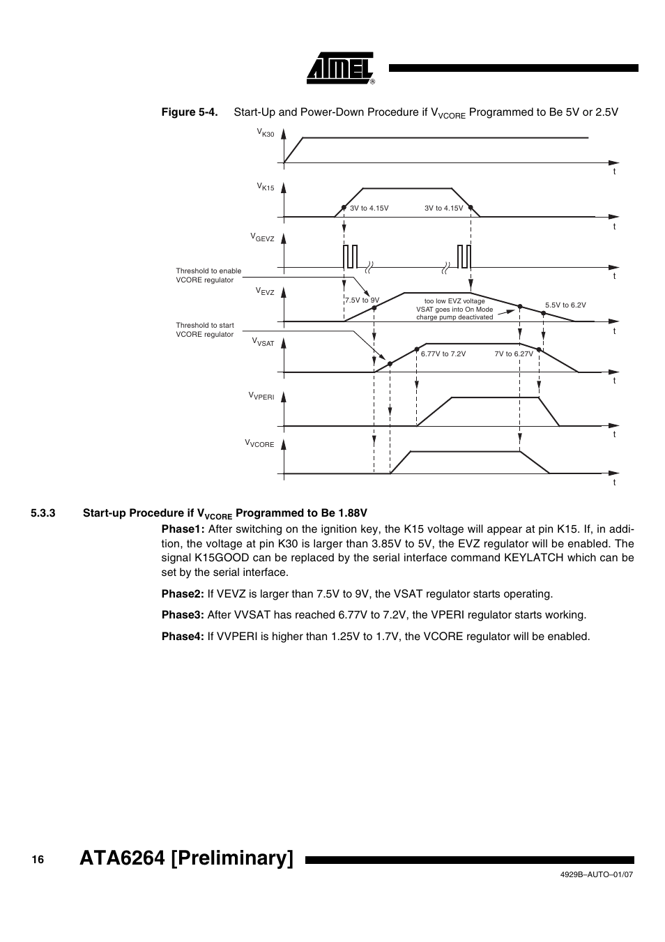 Ata6264 [preliminary | Atmel ATA6264 User Manual | Page 16 / 83