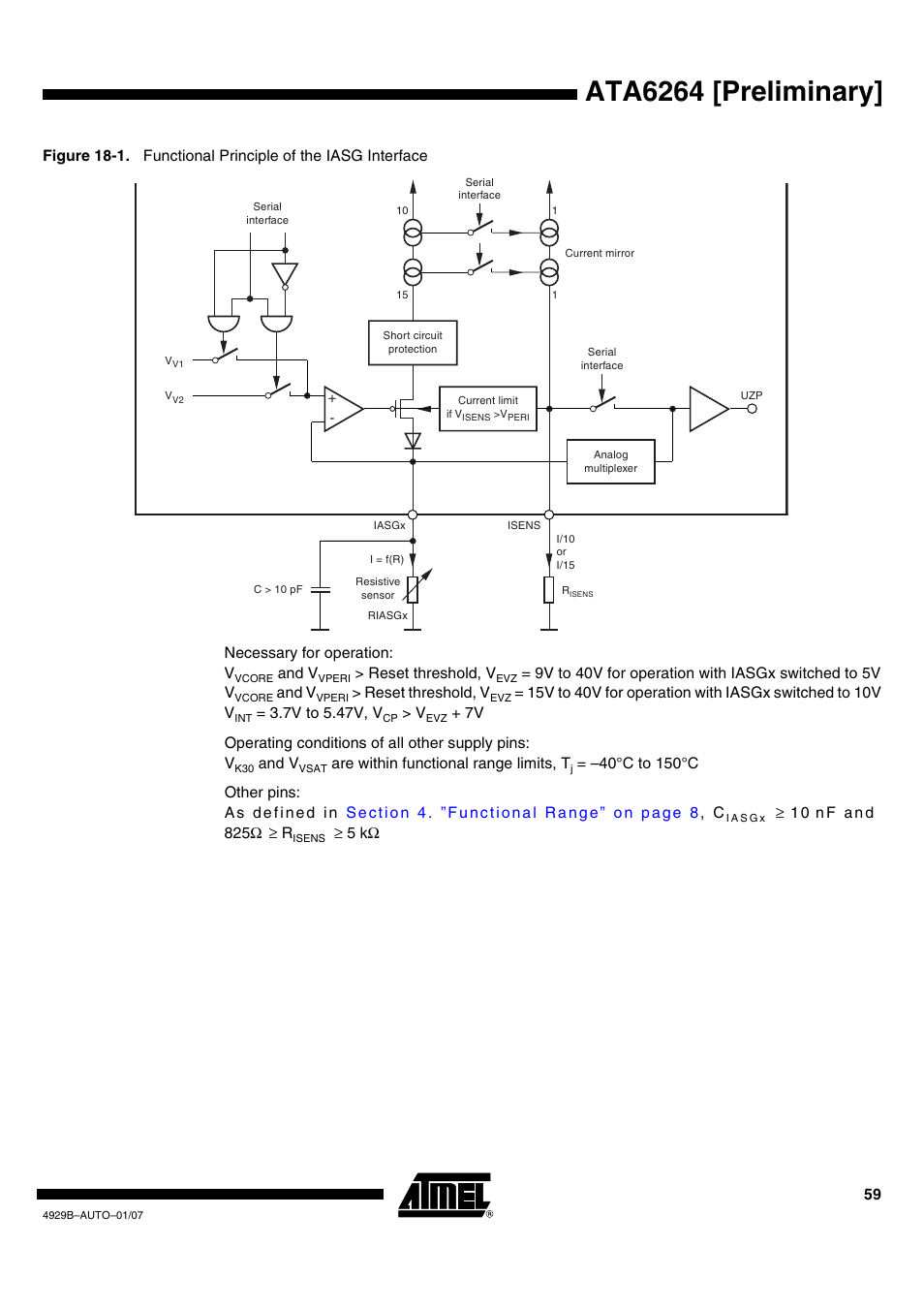 Ata6264 [preliminary | Atmel ATA6264 User Manual | Page 59 / 83