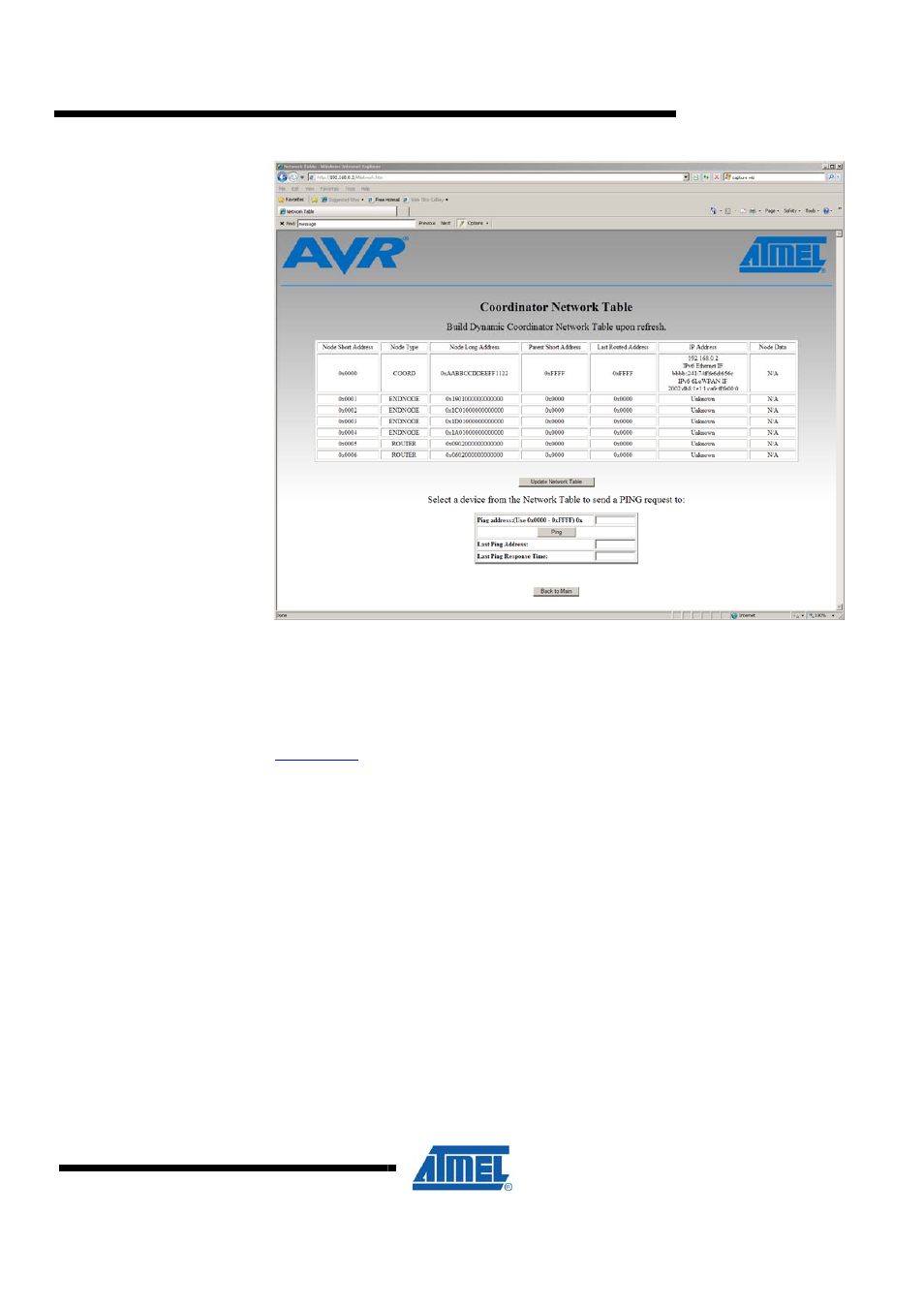 8 sd file handling, Avr2070 | Atmel AVR2070 User Manual | Page 19 / 93