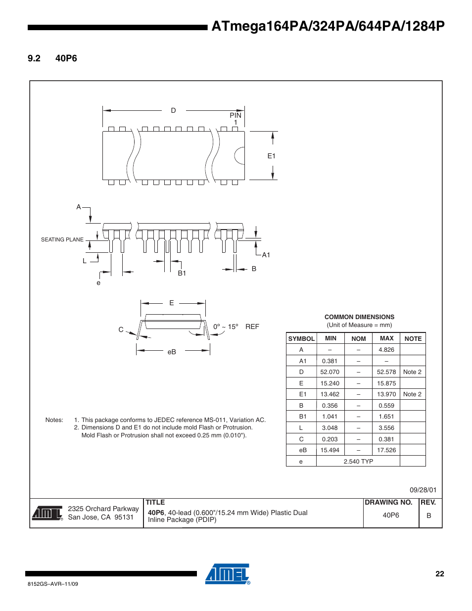 2 40p6 | Atmel ATmega324PA User Manual | Page 22 / 30