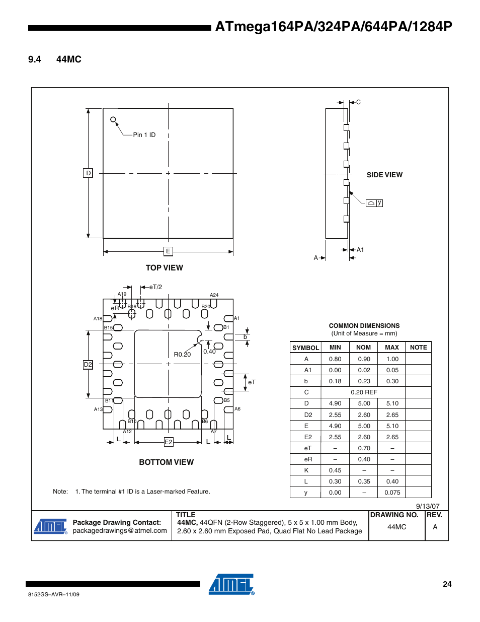 4 44mc | Atmel ATmega324PA User Manual | Page 24 / 30