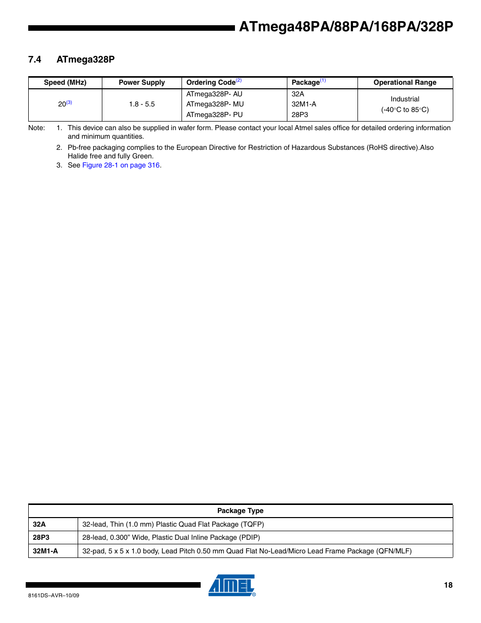 4 atmega328p | Atmel ATmega88PA User Manual | Page 18 / 26