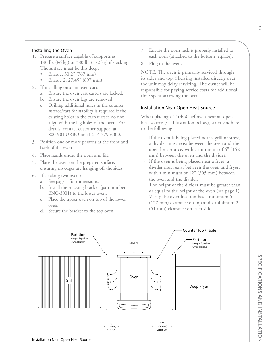 TurboChef Technologies Encore EN User Manual | Page 9 / 32