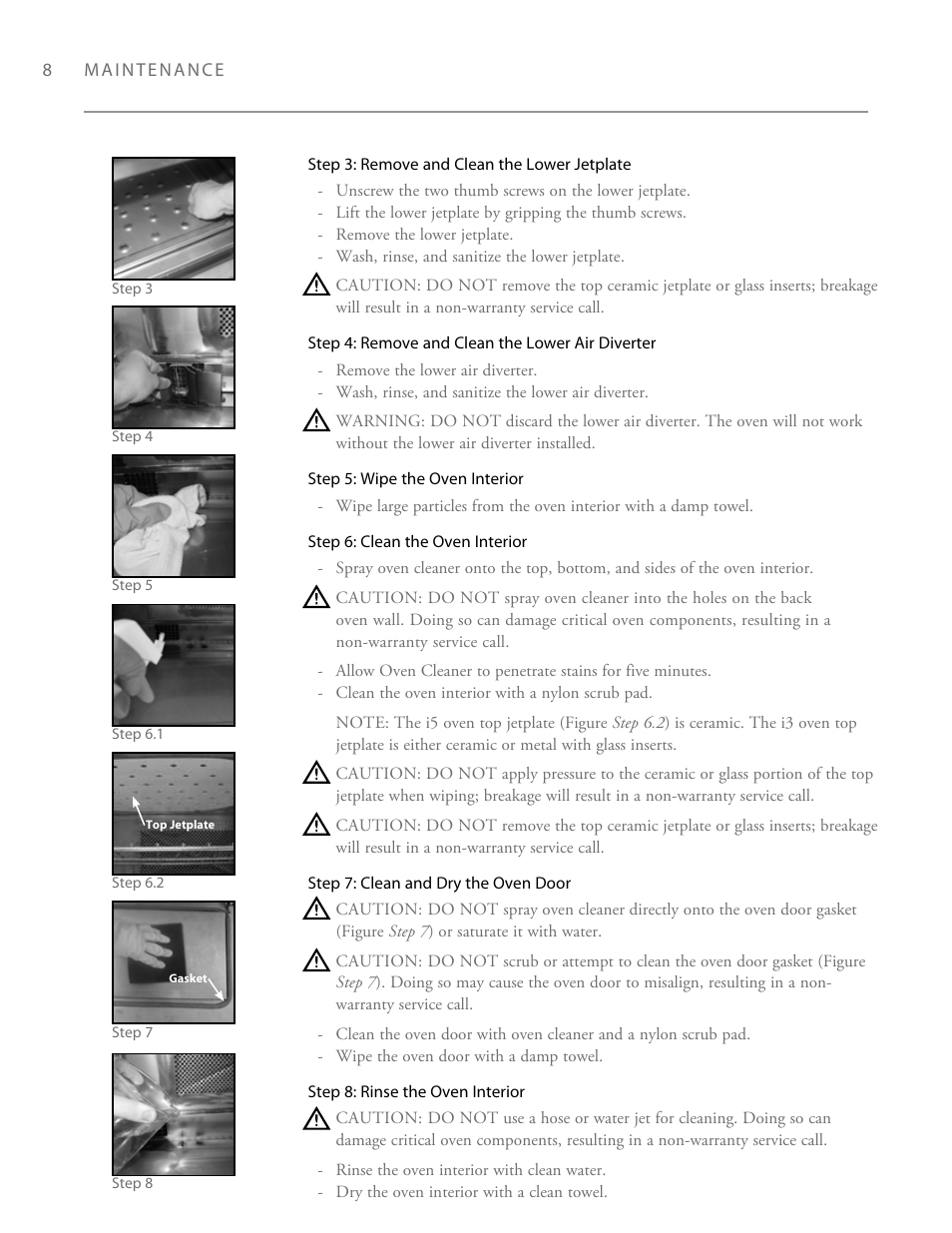 TurboChef Technologies i3 EN User Manual | Page 16 / 34