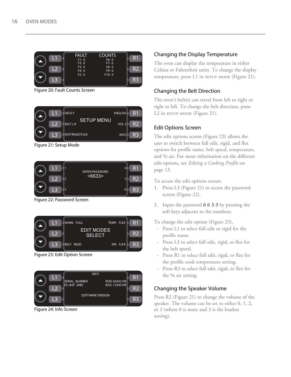 TurboChef Technologies High h Conveyor 2620 EN User Manual | Page 24 / 36