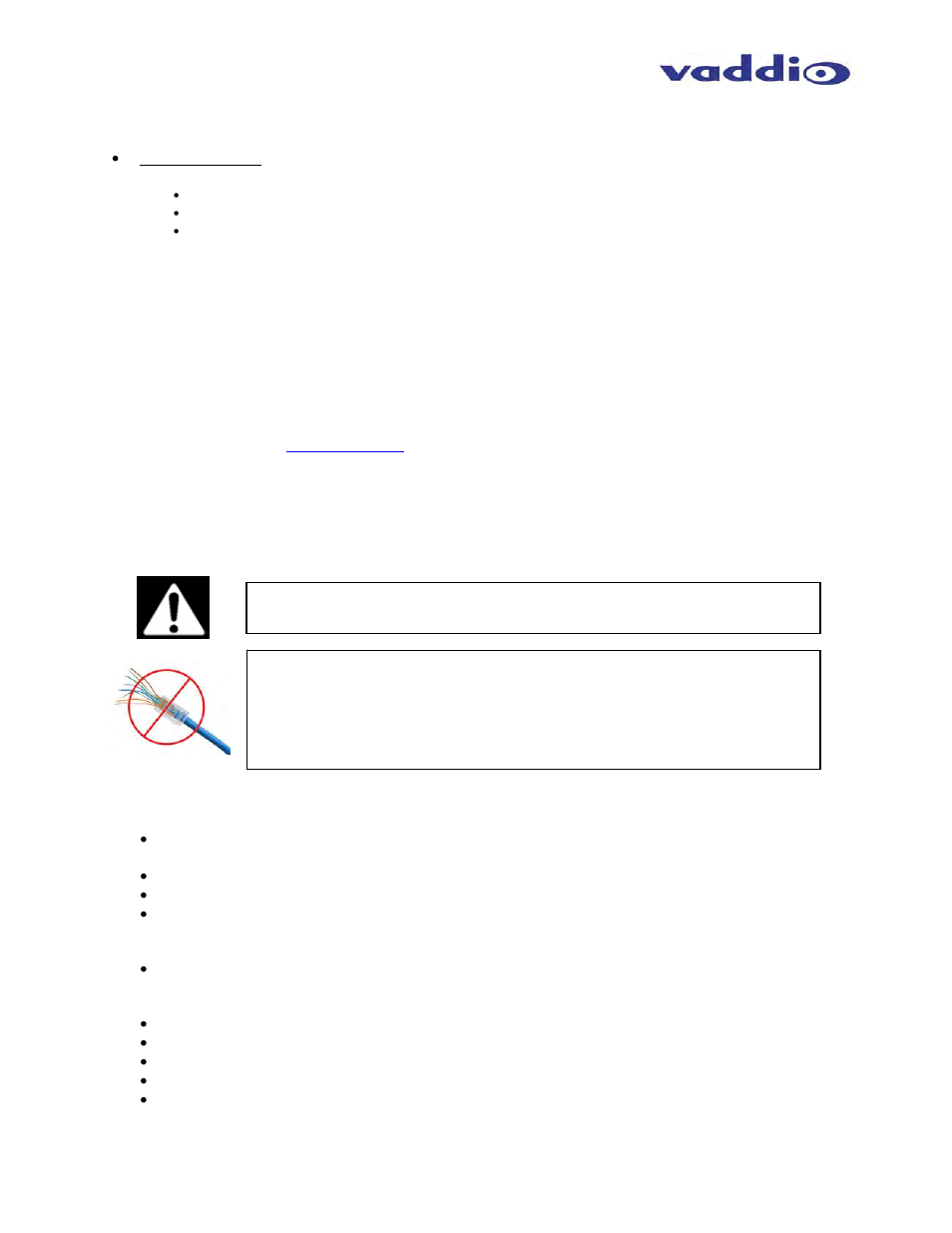 Vaddio AutoPresenter User Manual | Page 4 / 28