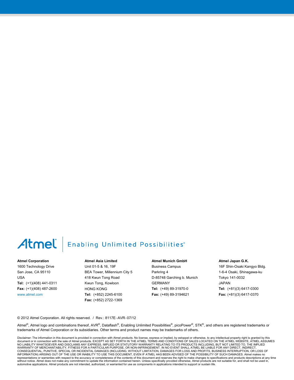 Atmel AVR2016 User Manual | Page 25 / 25