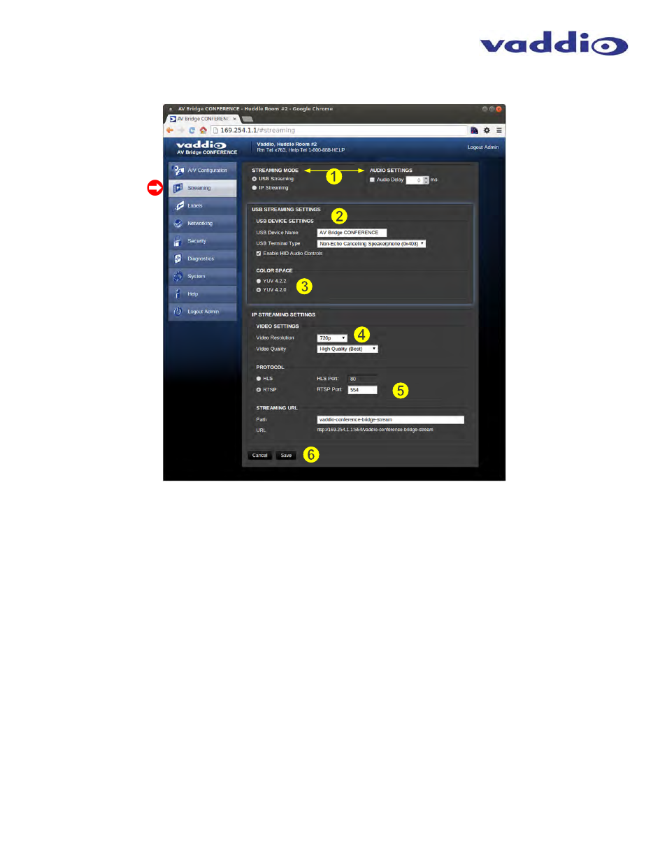 Vaddio AV Bridge CONFERENCE User Manual | Page 13 / 32