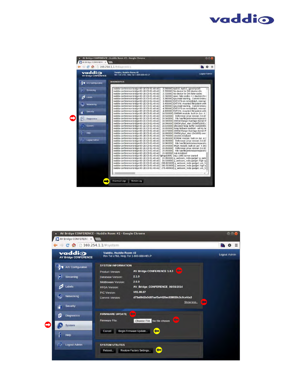 Vaddio AV Bridge CONFERENCE User Manual | Page 16 / 32