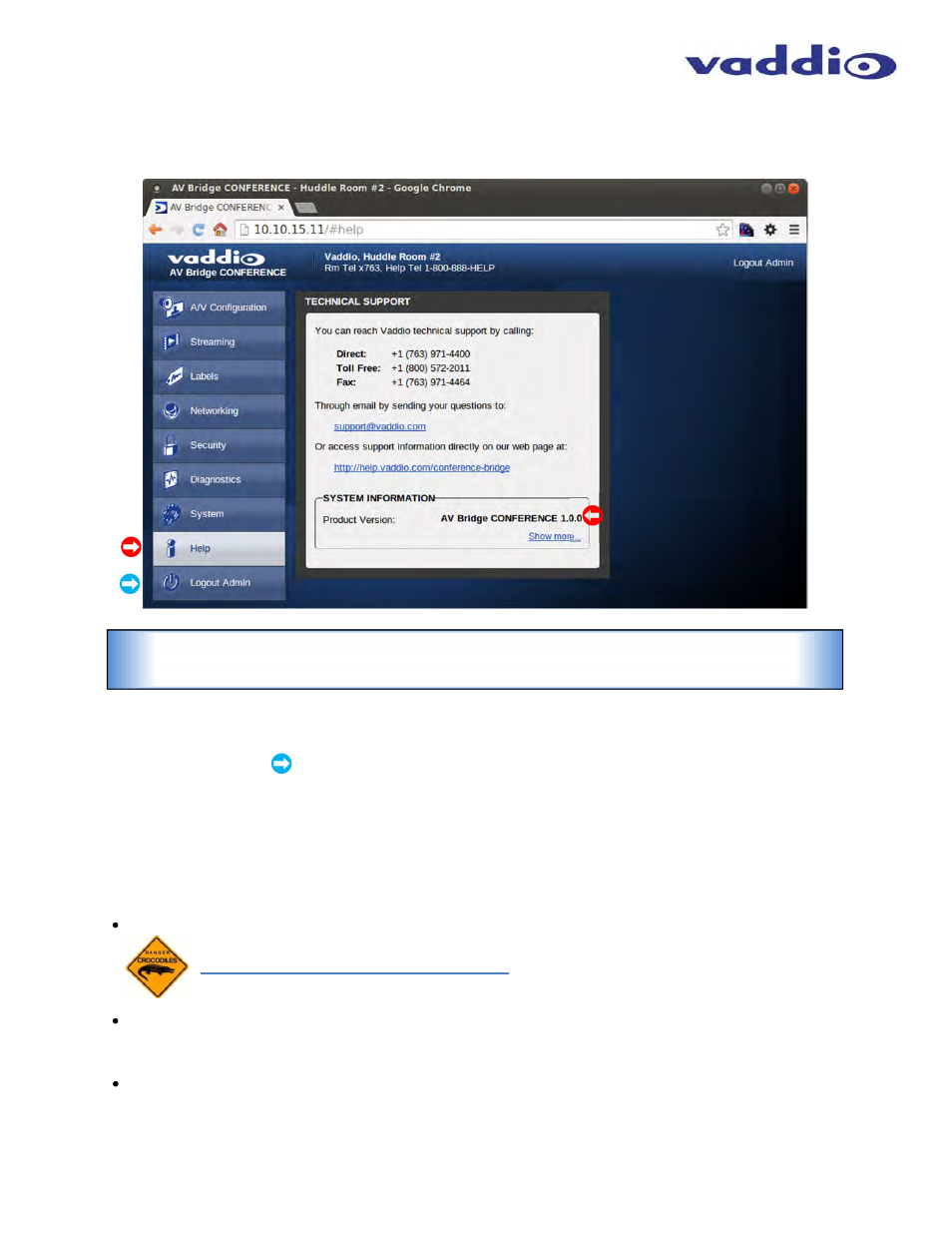 Vaddio AV Bridge CONFERENCE User Manual | Page 18 / 32