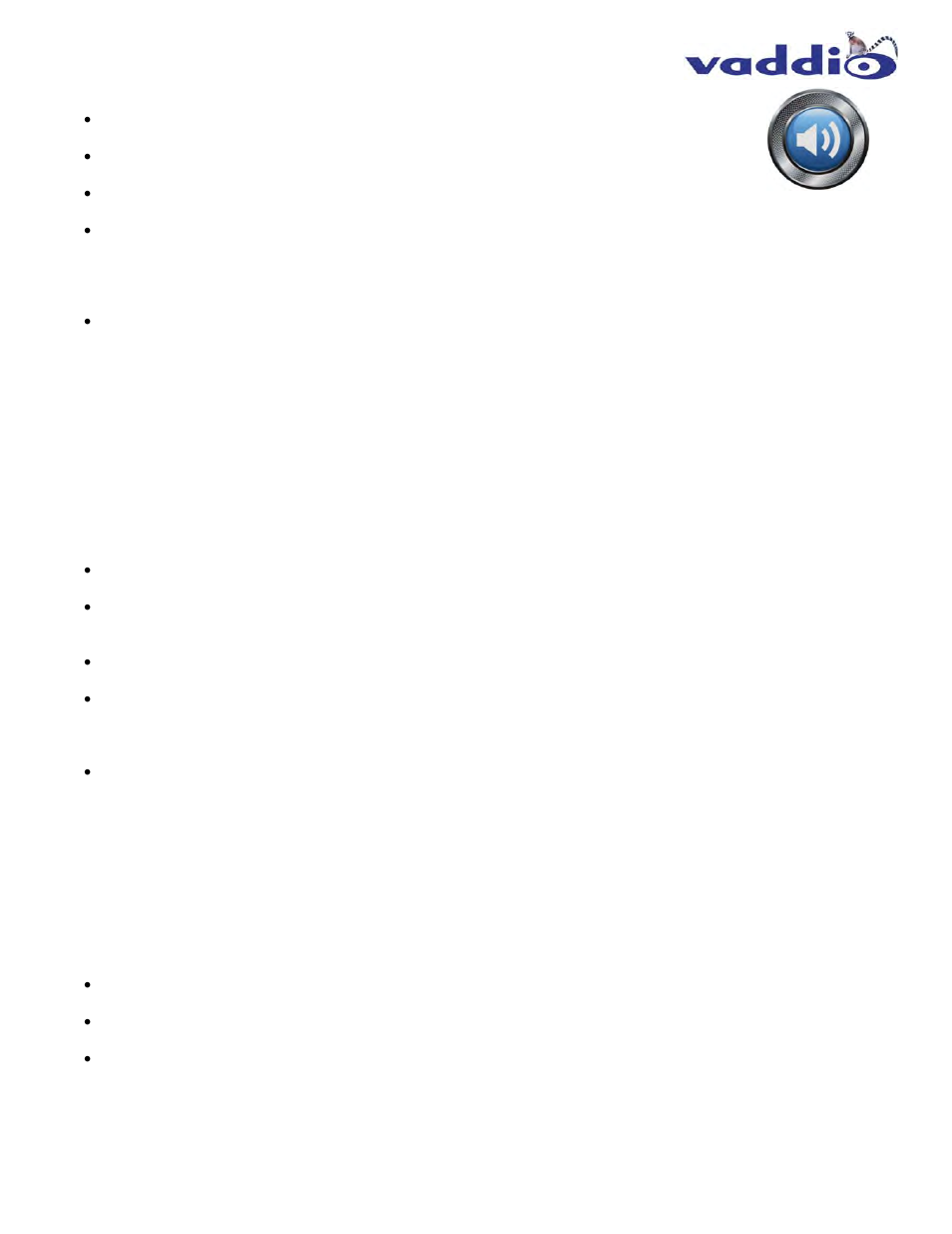 Vaddio AV Bridge CONFERENCE User Manual | Page 25 / 32