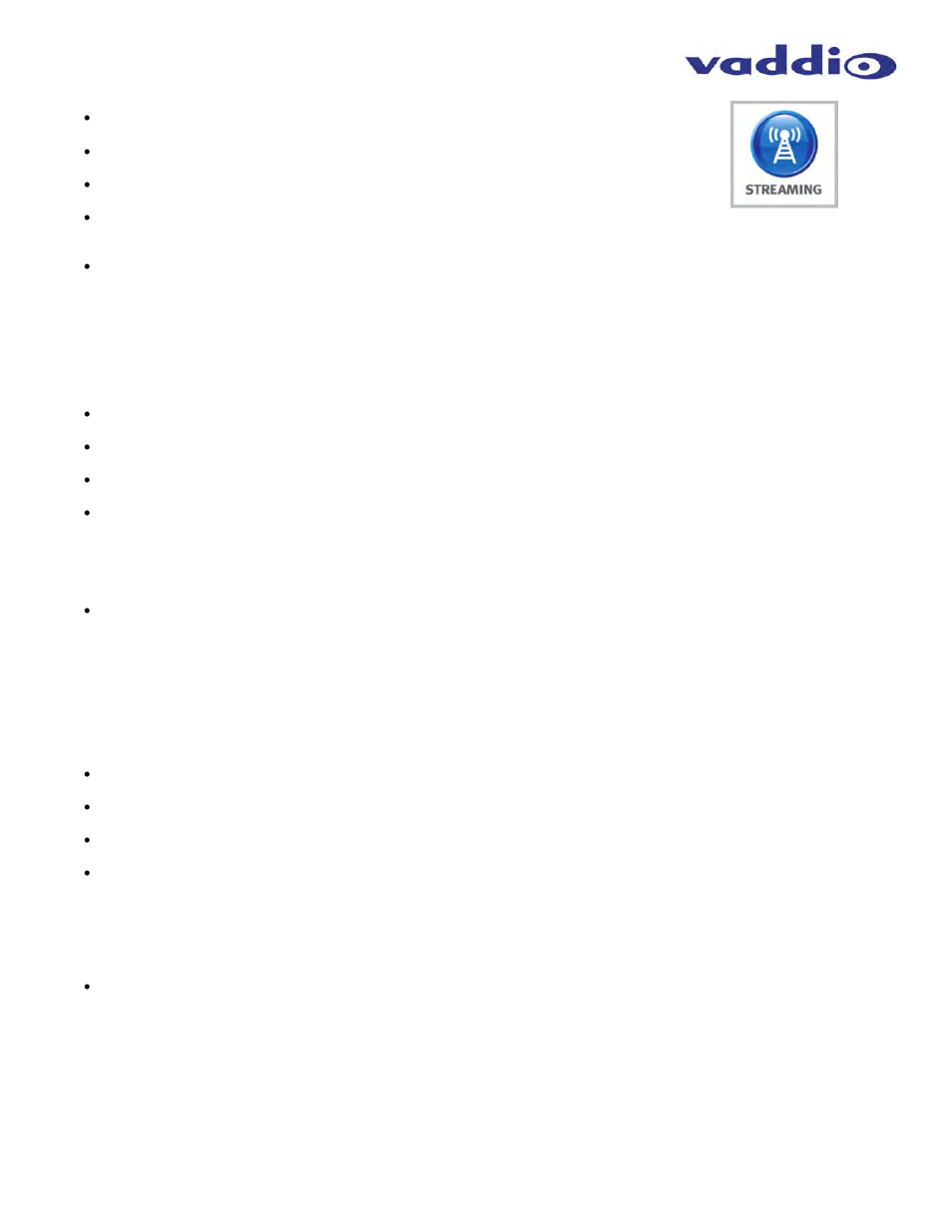 Vaddio AV Bridge CONFERENCE User Manual | Page 28 / 32