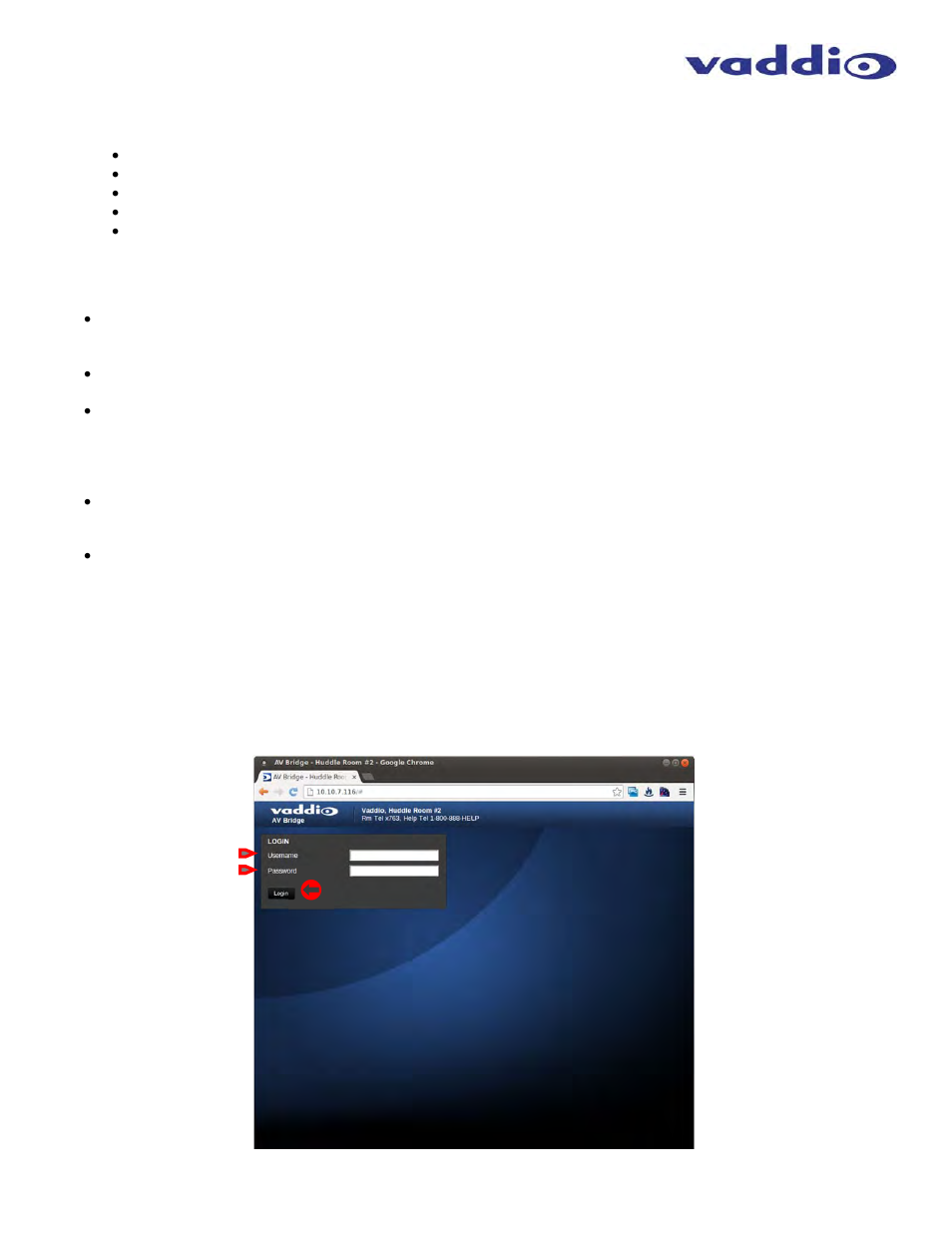 Vaddio AV Bridge User Manual | Page 12 / 36