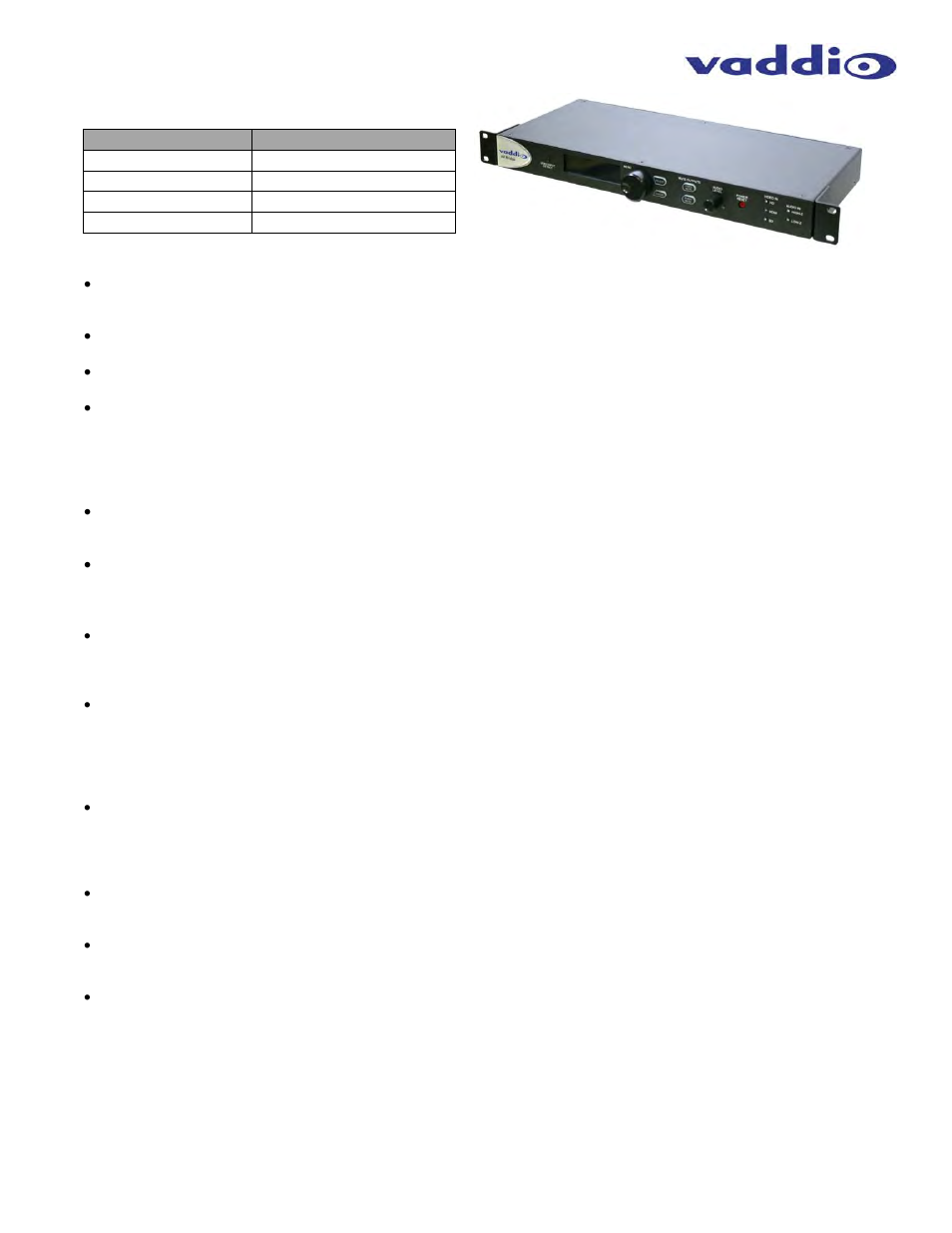 Vaddio AV Bridge User Manual | Page 33 / 36