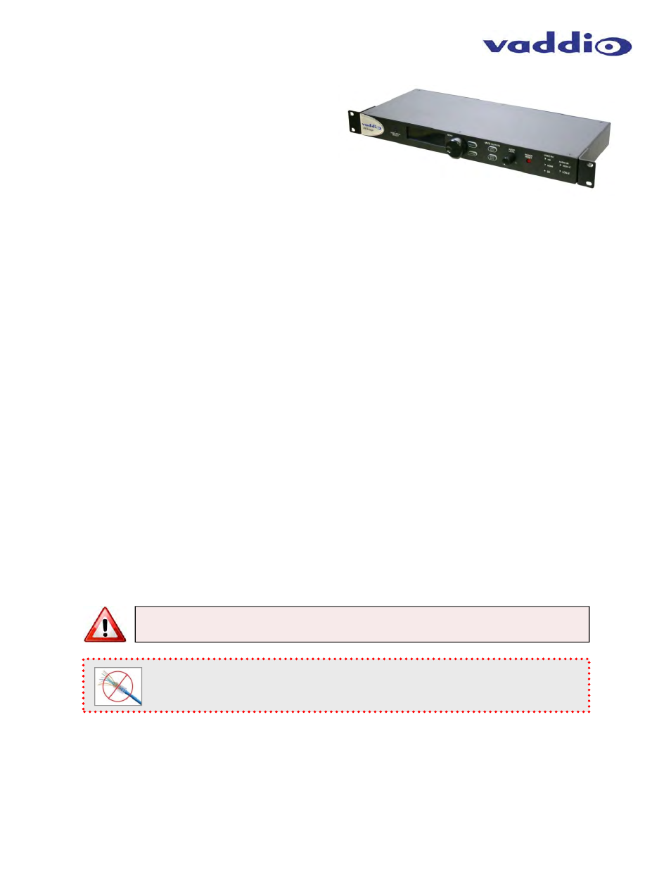 Overview | Vaddio AV Bridge User Manual | Page 4 / 36