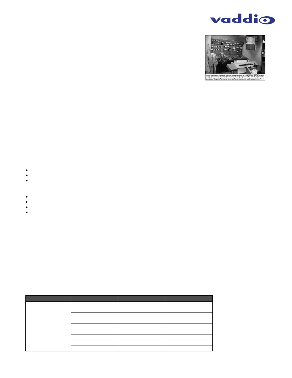 Compatibility | Vaddio AV Bridge User Manual | Page 9 / 36