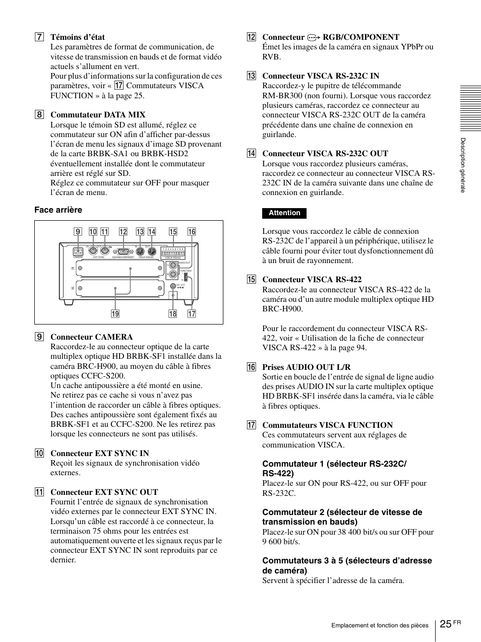 Vaddio BRC-H900 Operating User Manual | Page 113 / 271