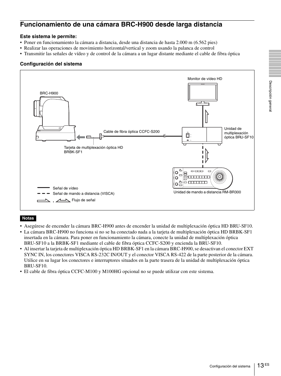 Funcionamiento de una cámara brc-h900, Desde larga distancia | Vaddio BRC-H900 Operating User Manual | Page 195 / 271