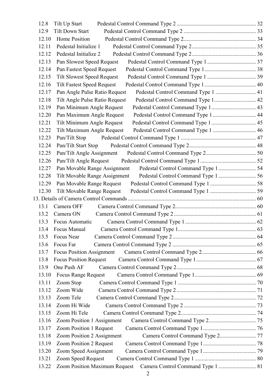 Vaddio Canon VC-C50i Programmers User Manual | Page 3 / 191