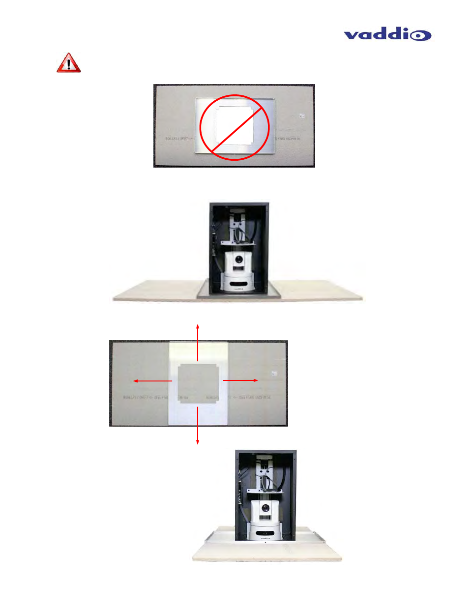 Vaddio CeilingVIEW HD HideAway User Manual | Page 7 / 24