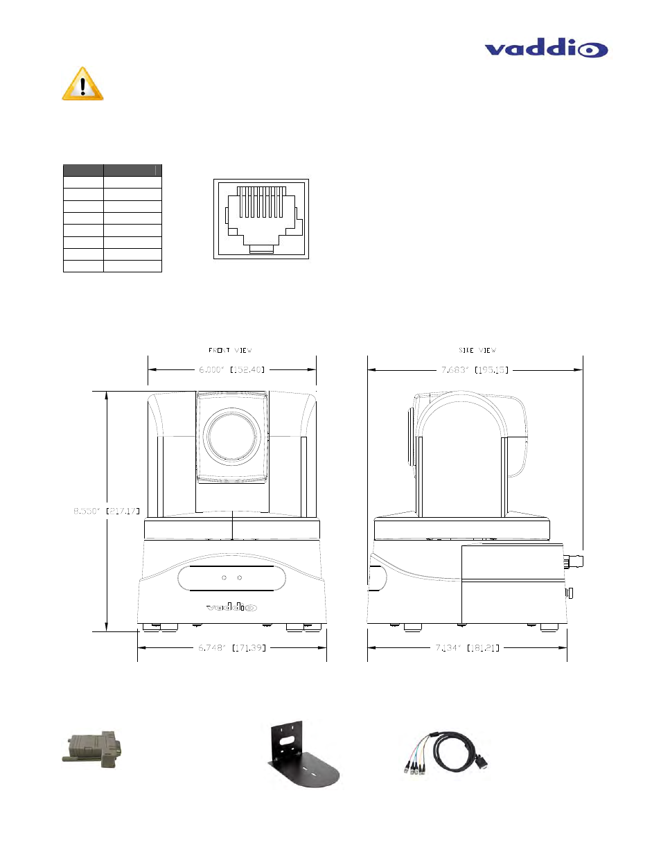 Vaddio ClearVIEW HD-19 User Manual | Page 11 / 16