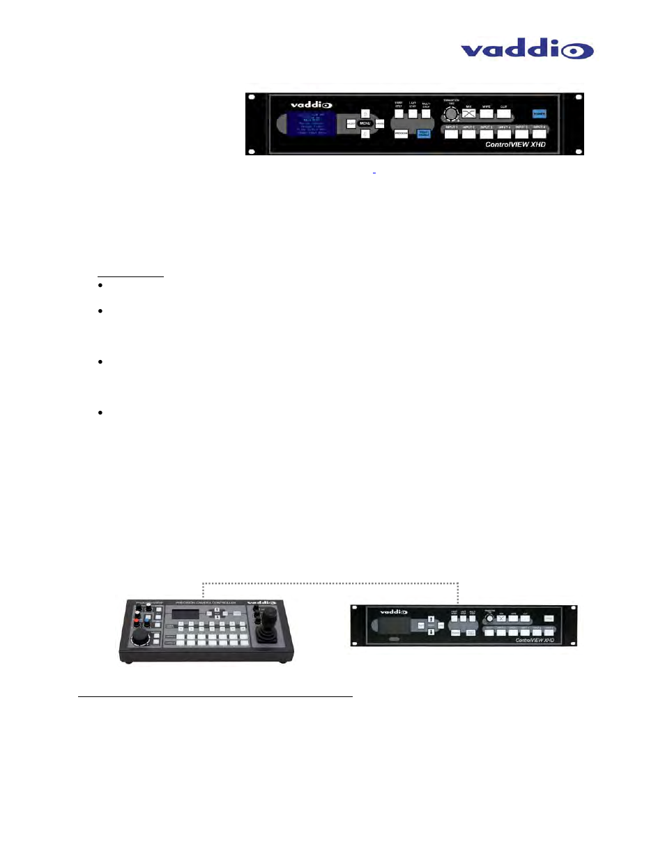 Vaddio ControlVIEW XHD User Manual | Page 13 / 24