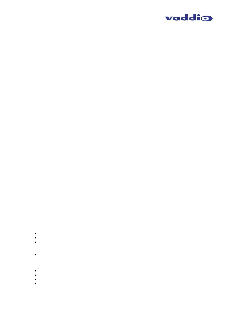 Warranty information | Vaddio ControlVIEW XHD User Manual | Page 18 / 24