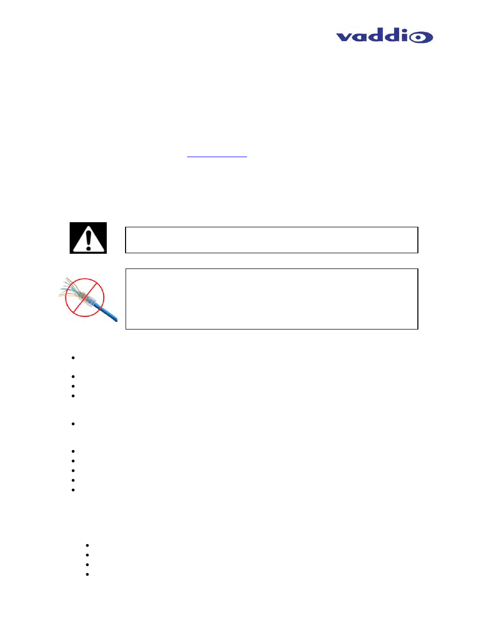 Vaddio ControlVIEW XHD User Manual | Page 4 / 24